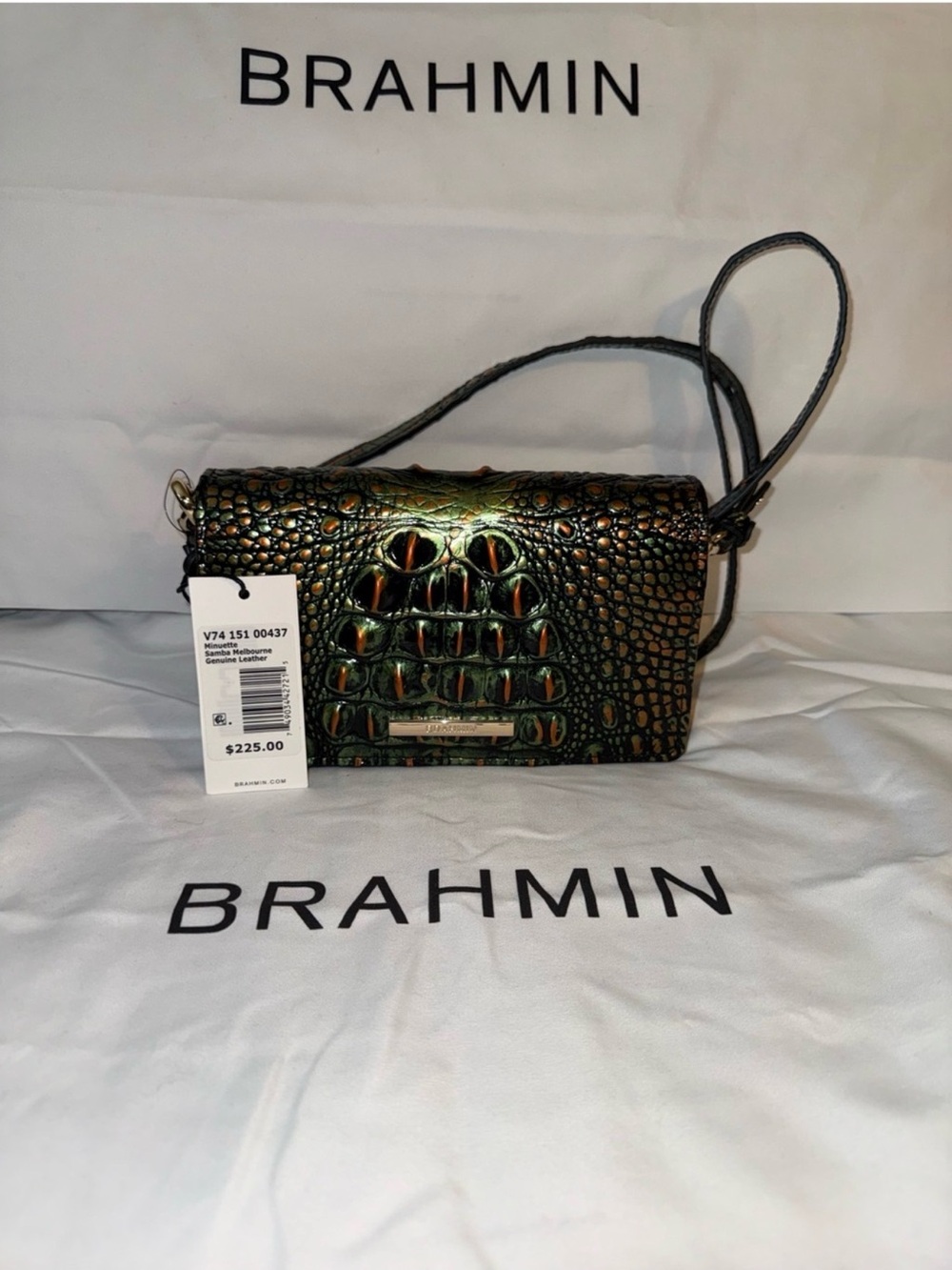 NWT BRAHMIN MINUETTE SAMBA